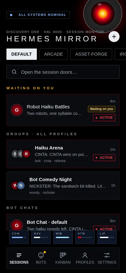 HAL 9000: the phone app