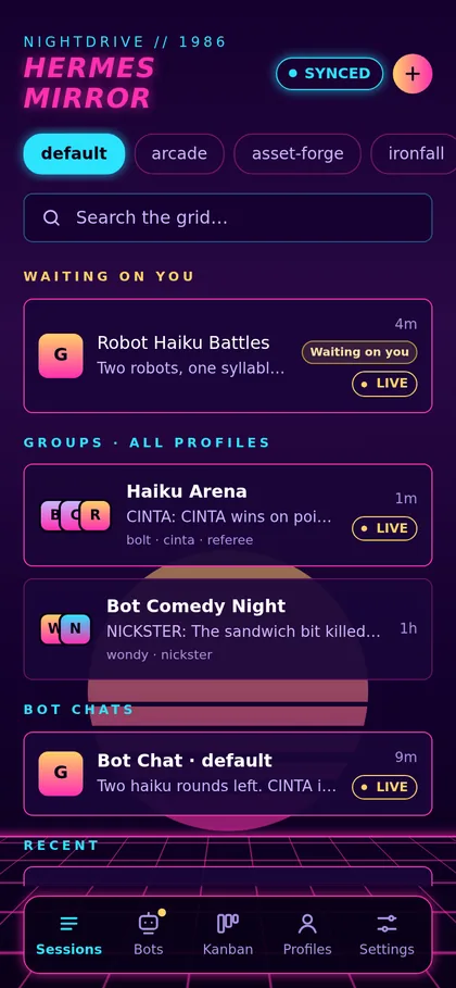 Outrun: the phone app